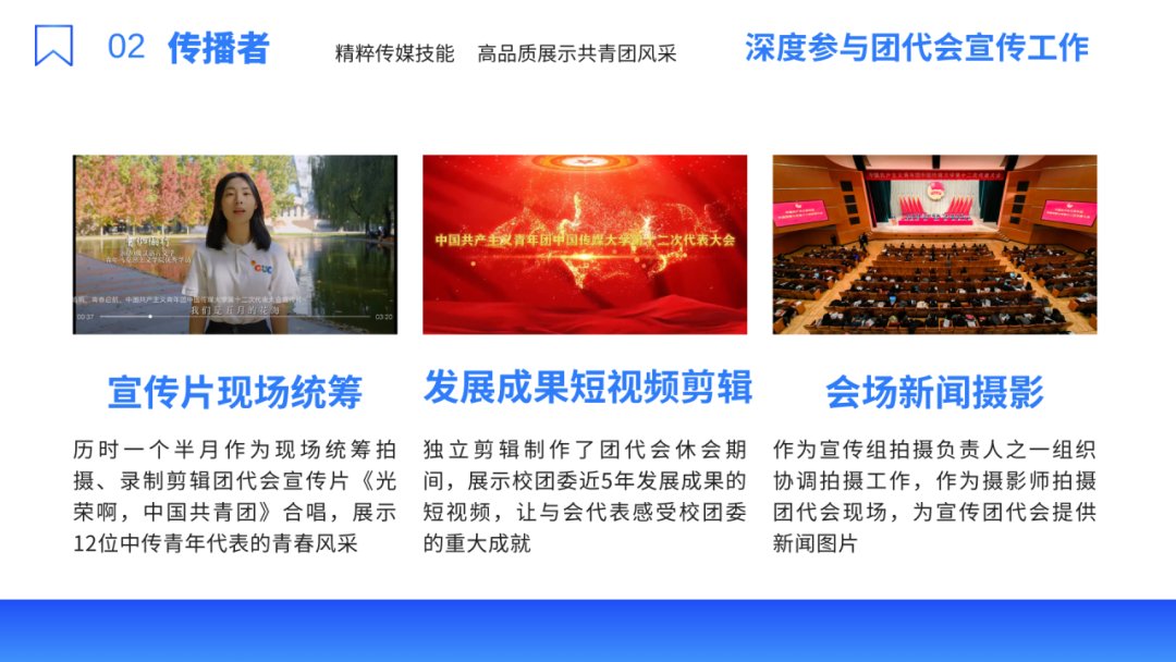 广大中传基层团组织和青年师生赓续辉煌